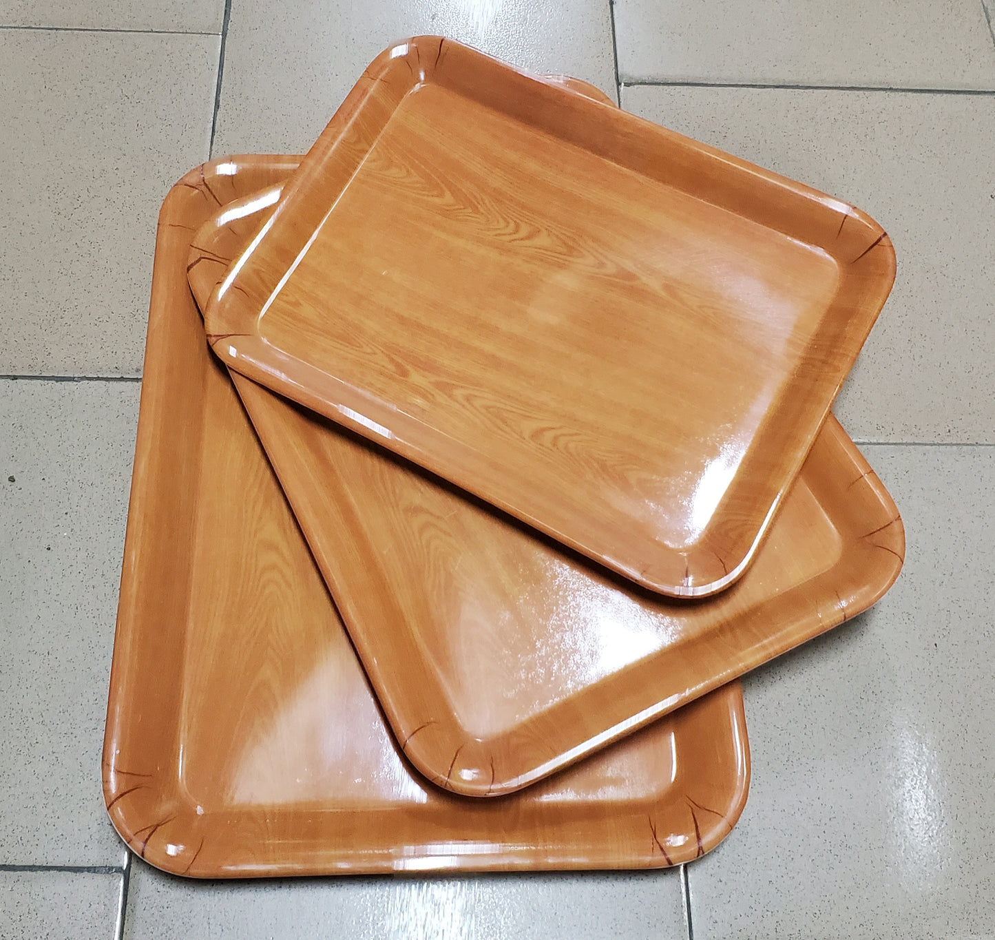 ✅ SET DE 03 PLATEAUX SERVICE