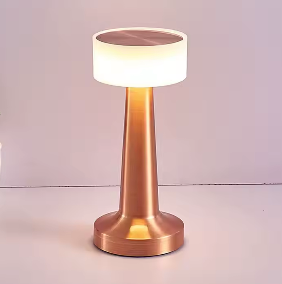 Lampe de Table Sans Fil, Lampe LED tactile rechargeable