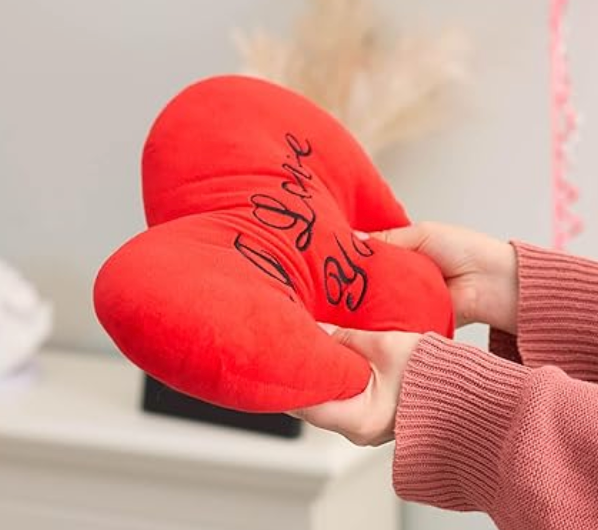 ✅ COUSSIN I LOVE YOU EN FORME COEUR
