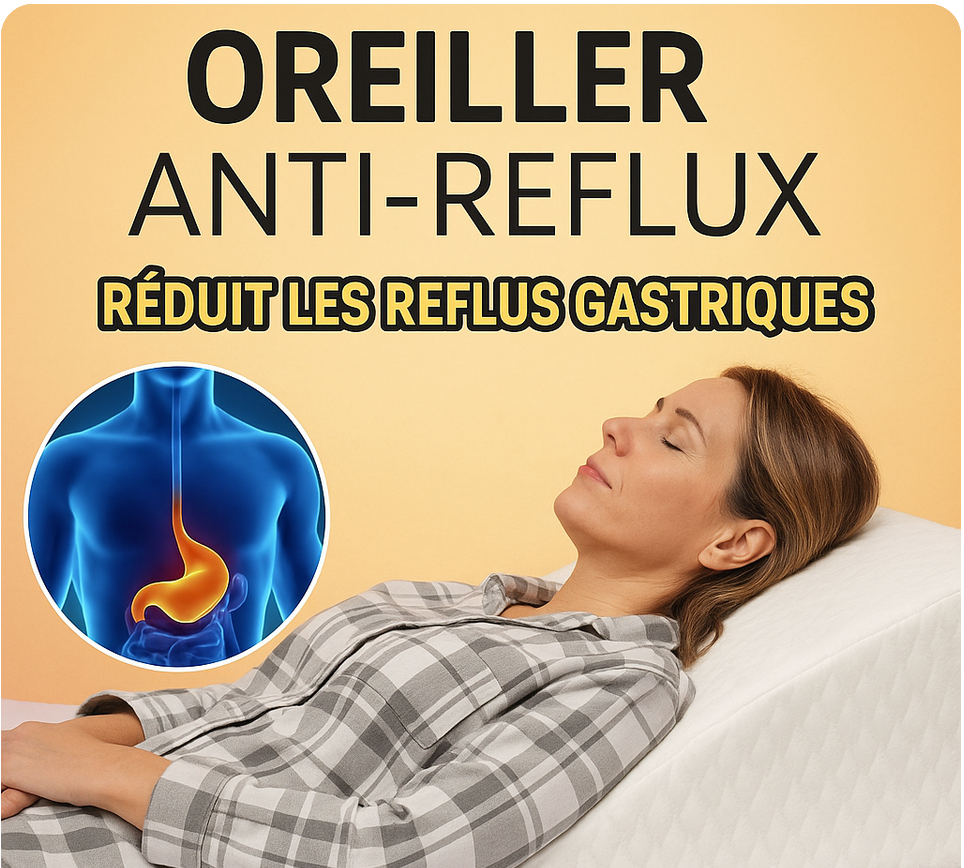Oreiller Anti-reflux Orthopédique