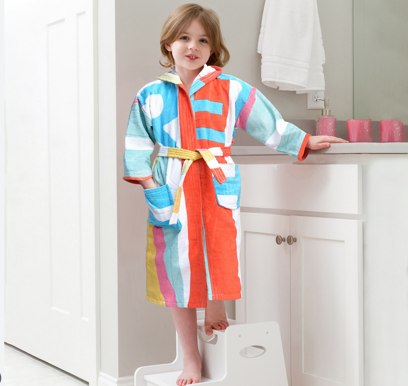 ✅ Peignoirs Enfants 100% coton (2 à 12 ans)