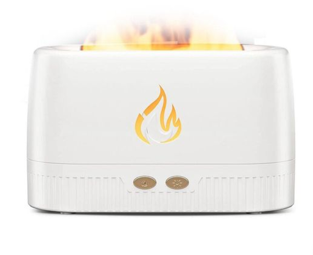 Diffuseur d'huile essentiel avec effet de flammes