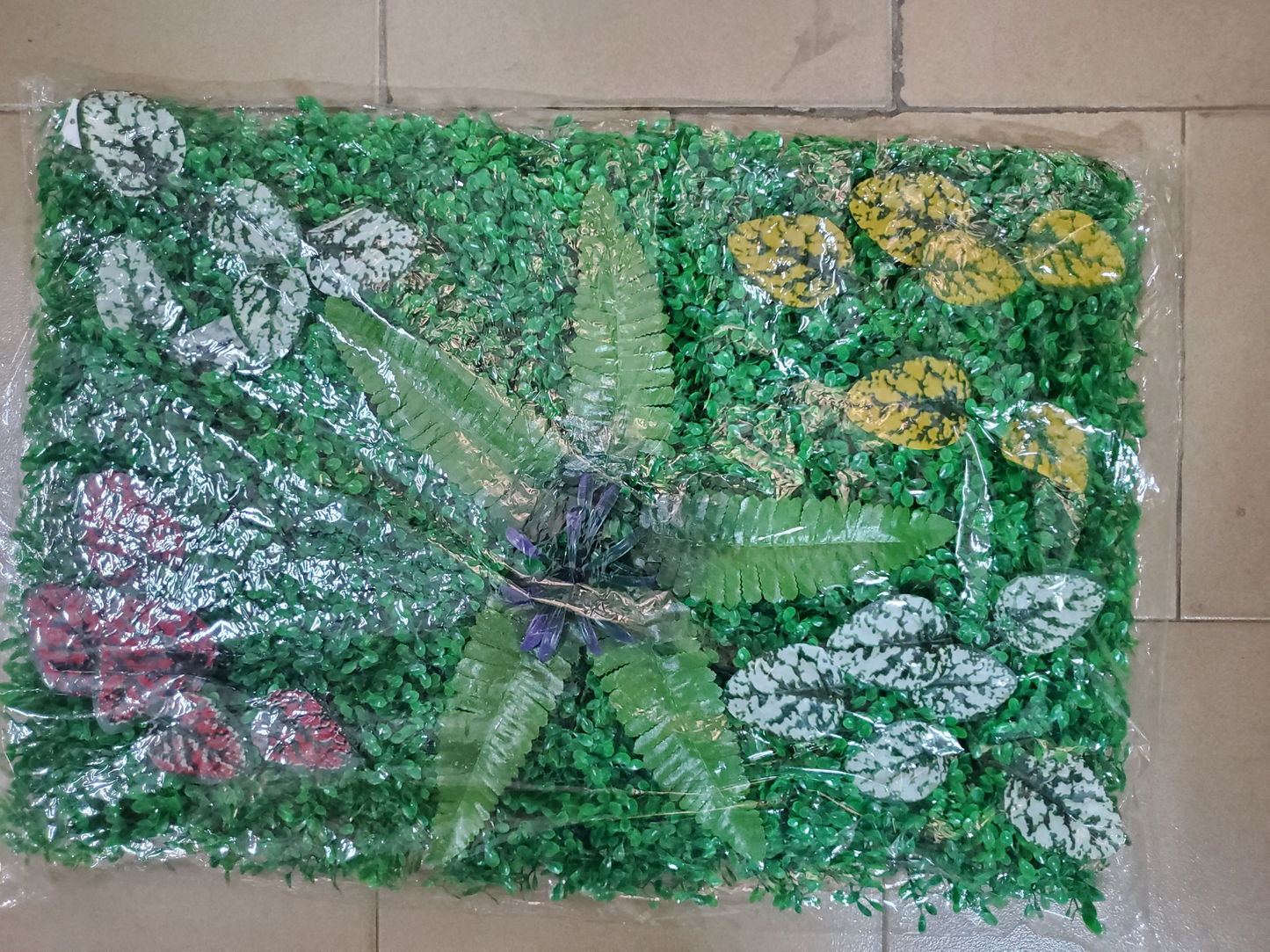 ✅ PANNEAU POUR MUR VEGETAL ARTIFICIEL DECORATIF 60 cm x 40 cm