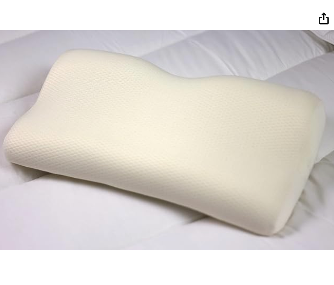 Oreiller Plat | Cerviconfort | Maintien des Cervicales | Forme Ergonomique