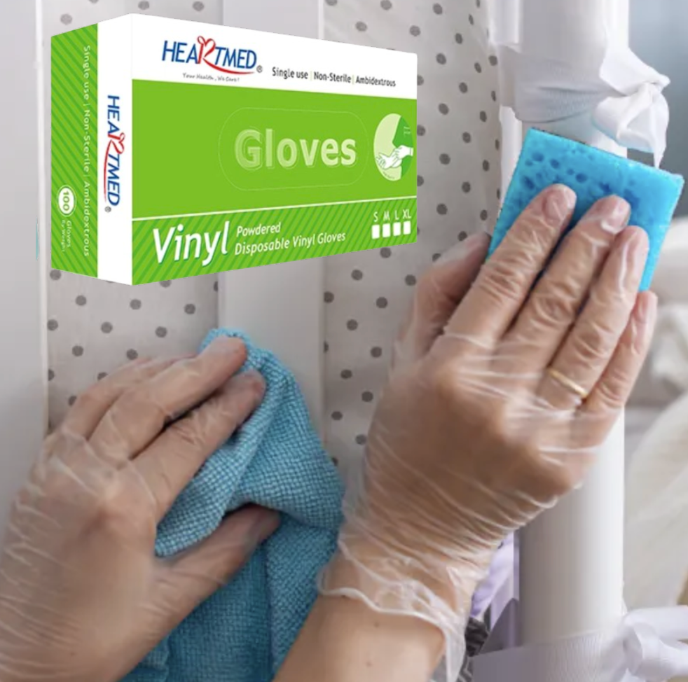 ✅ Pack de 5 boîtes de 100 gants en vinyle – (Idéal pour les utilisateurs réguliers)