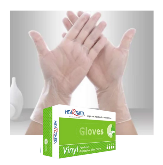 ✅ Pack de 5 boîtes de 100 gants en vinyle – (Idéal pour les utilisateurs réguliers)