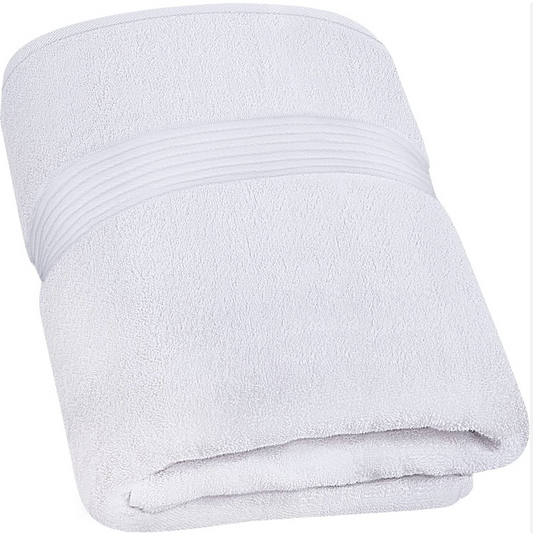 ✅ Serviettes 100% coton " drap de bain " (Dispo en Blanc et Couleurs) (90 cm x 165 cm)
