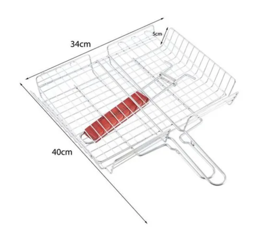 ✅ Panier à grill en inox pour Barbecue