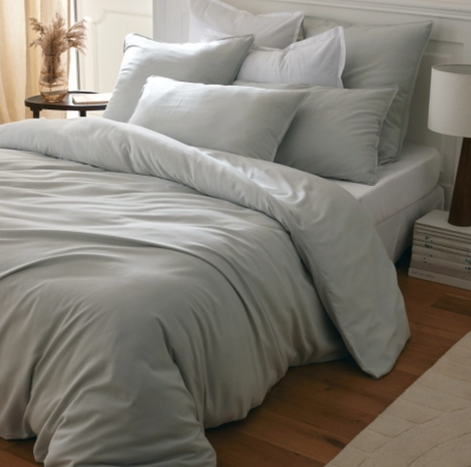 PACK DRAPS PLAT+2 TAIES+ COUETTES COULEUR (220cmx240cm)
