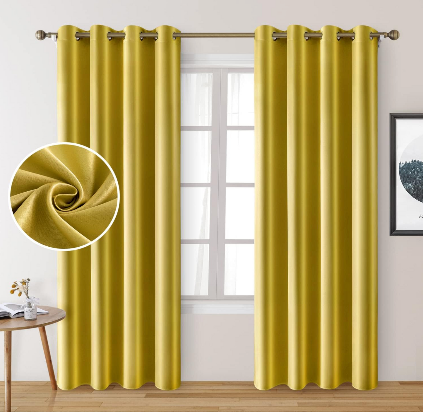 ✅ RIDEAU 100% OCCULTANT "MIRAGE" L140 x H260 cm
