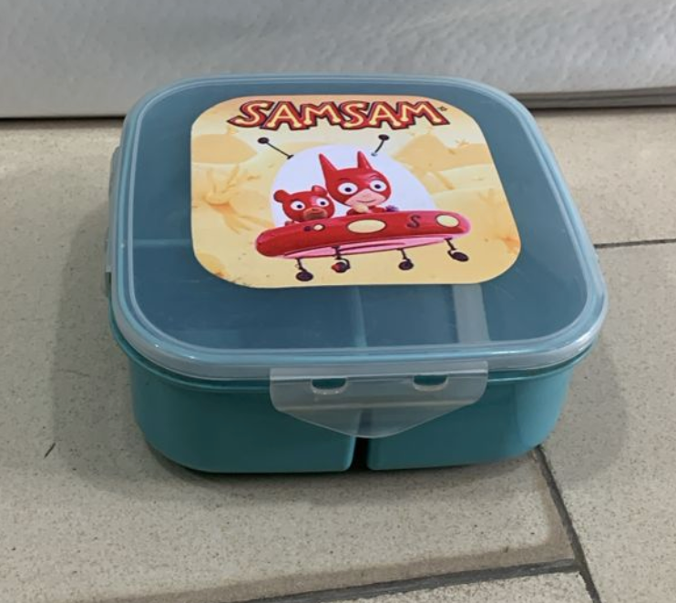 BOITE A GOUTER ENFANT 17x17x6cm