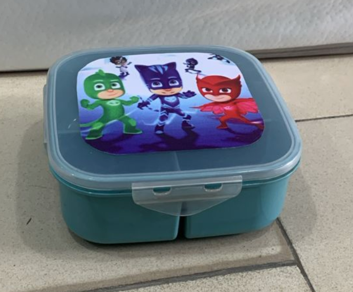 BOITE A GOUTER ENFANT 17x17x6cm