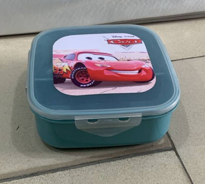 BOITE A GOUTER ENFANT 17x17x6cm