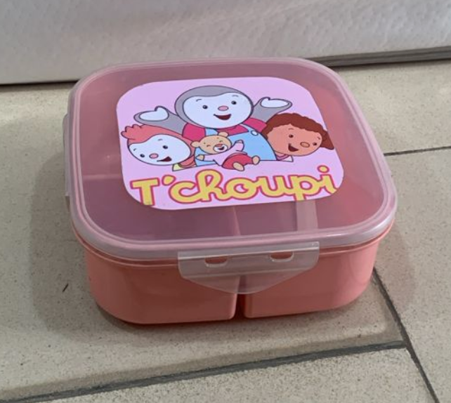 BOITE A GOUTER ENFANT 17x17x6cm