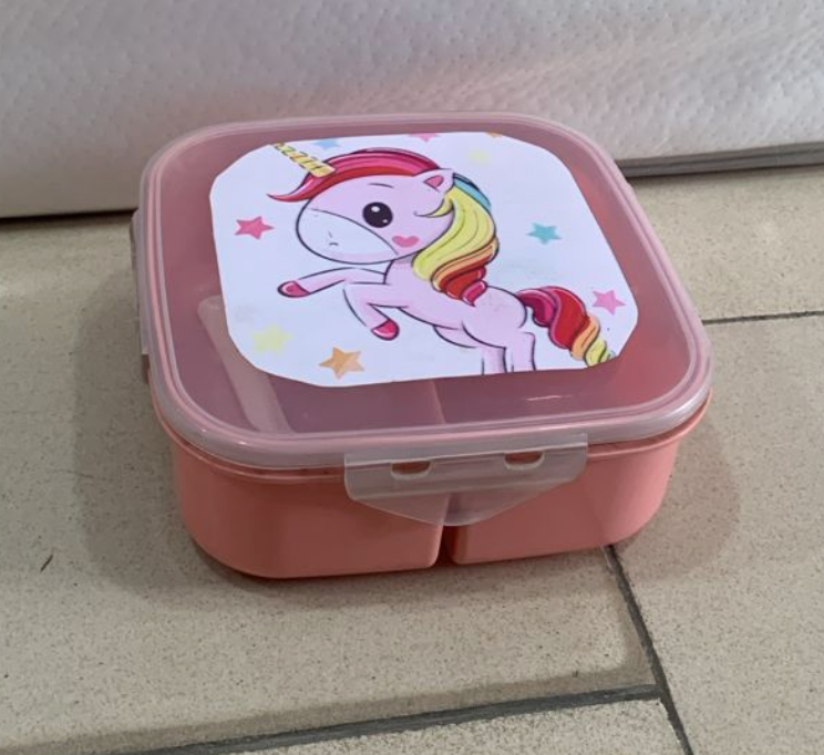 BOITE A GOUTER ENFANT 17x17x6cm