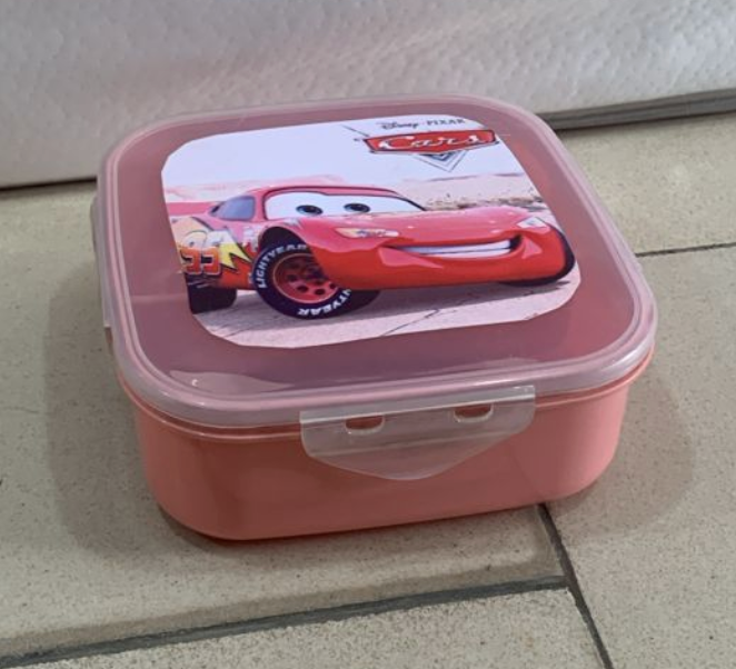 BOITE A GOUTER ENFANT 17x17x6cm