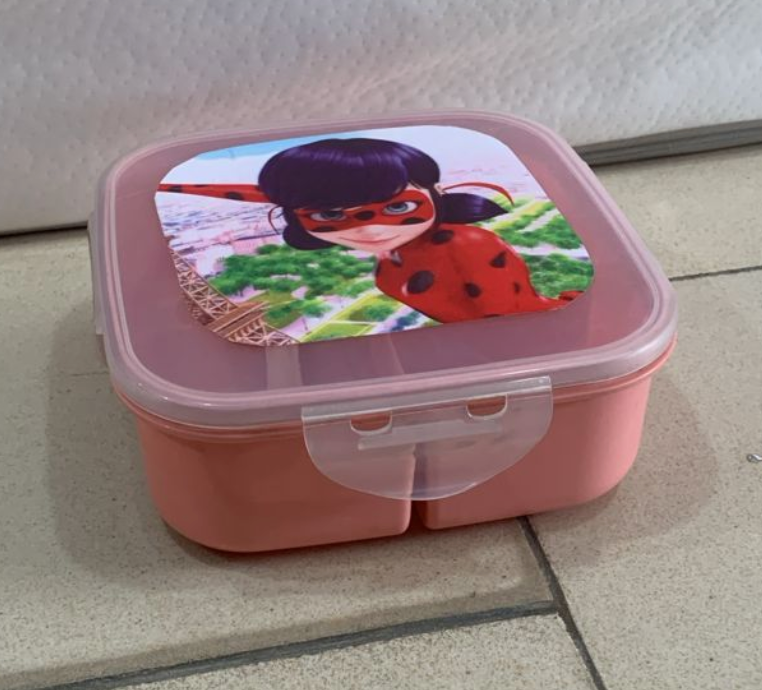 BOITE A GOUTER ENFANT 17x17x6cm
