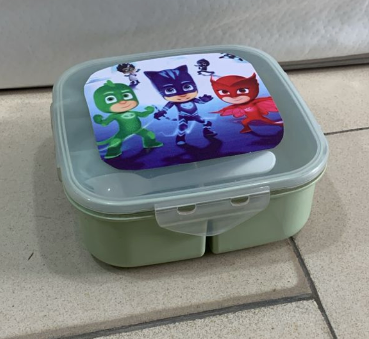 BOITE A GOUTER ENFANT 17x17x6cm