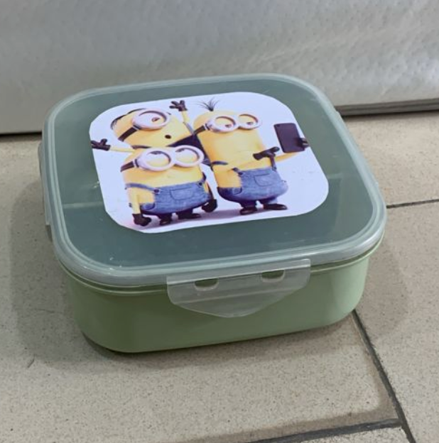 BOITE A GOUTER ENFANT 17x17x6cm