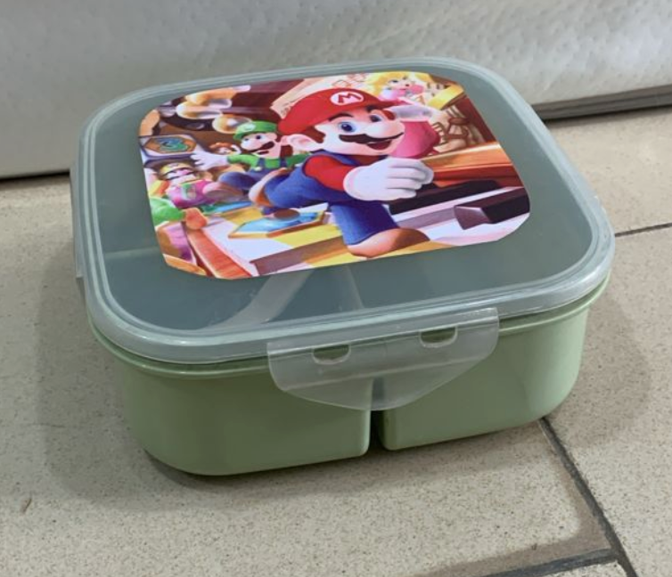 BOITE A GOUTER ENFANT 17x17x6cm