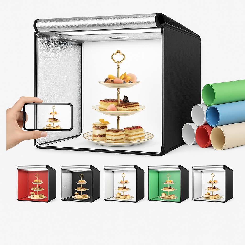 Studio Box Photo Pro Portable LED 60x60x60 cm