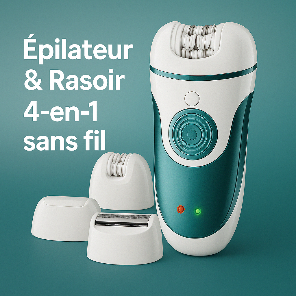 ✅ Epilateur PERFECT CLEAN Multi-fonctions