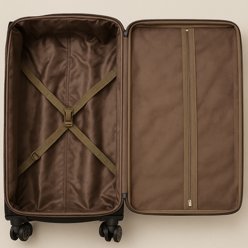 Valise NOMAD ELITE 61x40x25 (cm) 18 Kg / MARRON