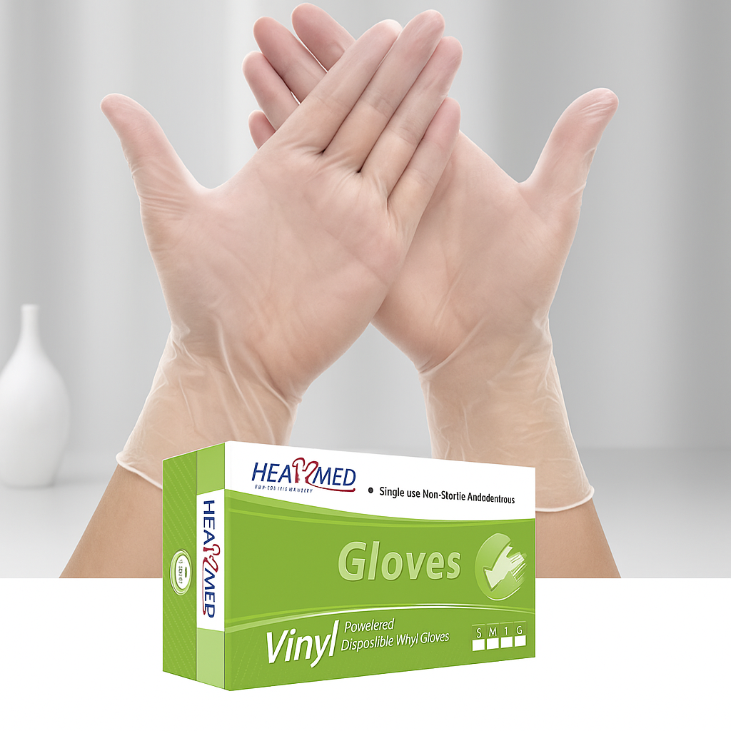 ✅ Pack ECO de 10 boîtes de 100 gants en vinyle – (Idéal pour les utilisateurs à grande échelle)