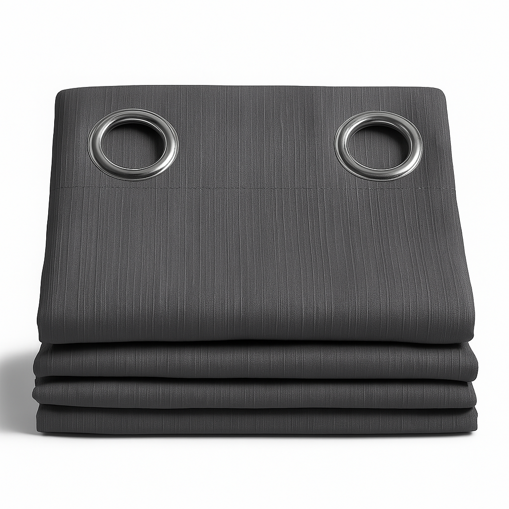 ✅ RIDEAU 100% OCCULTANT "MIRAGE" L140 x H260 cm (GRIS)