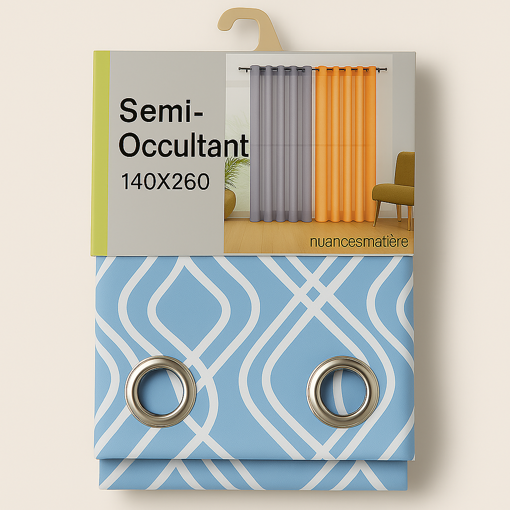 ✅ Rideau Décoratif