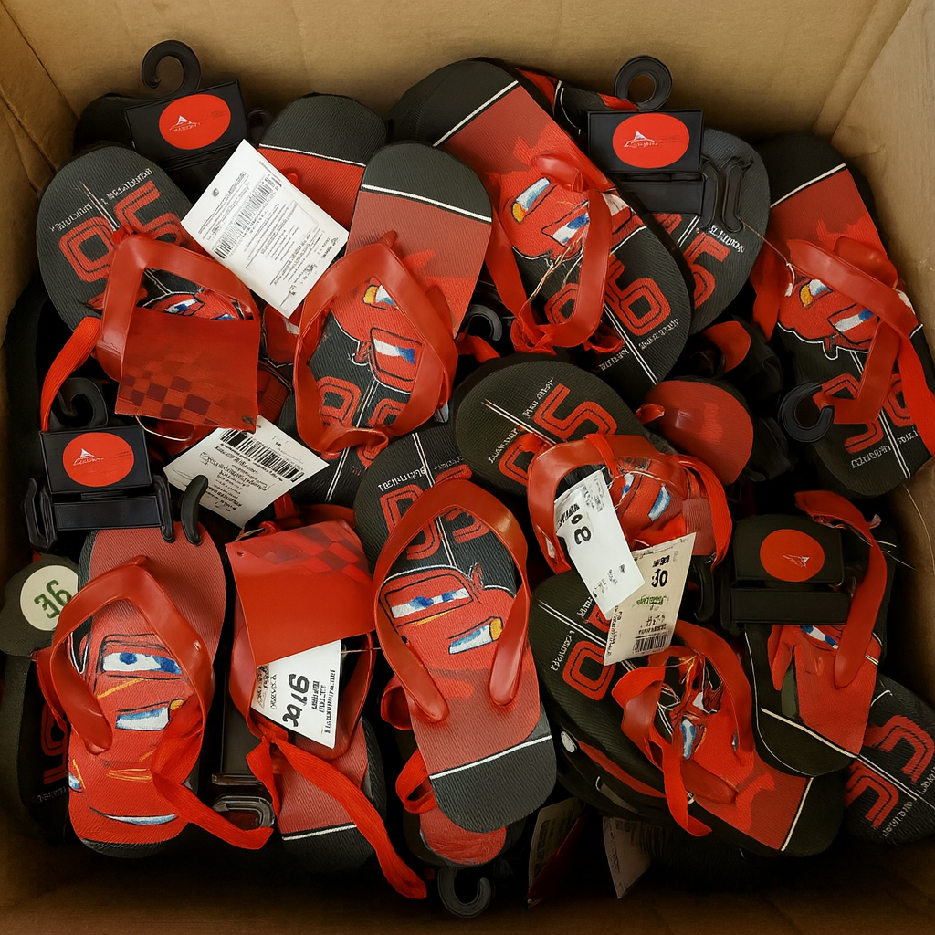 ✅ Carton de 50 paires de sandales enfant – Offre spéciale été