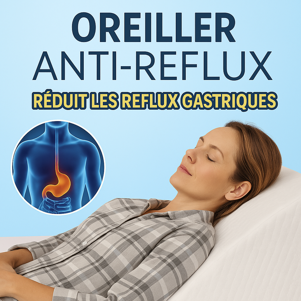 Oreiller Anti-reflux Orthopédique