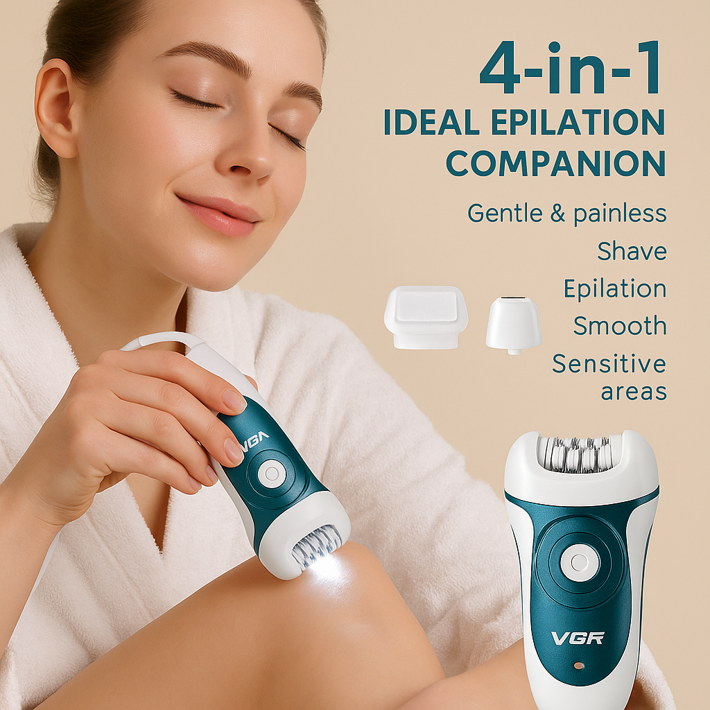 ✅ Epilateur PERFECT CLEAN Multi-fonctions