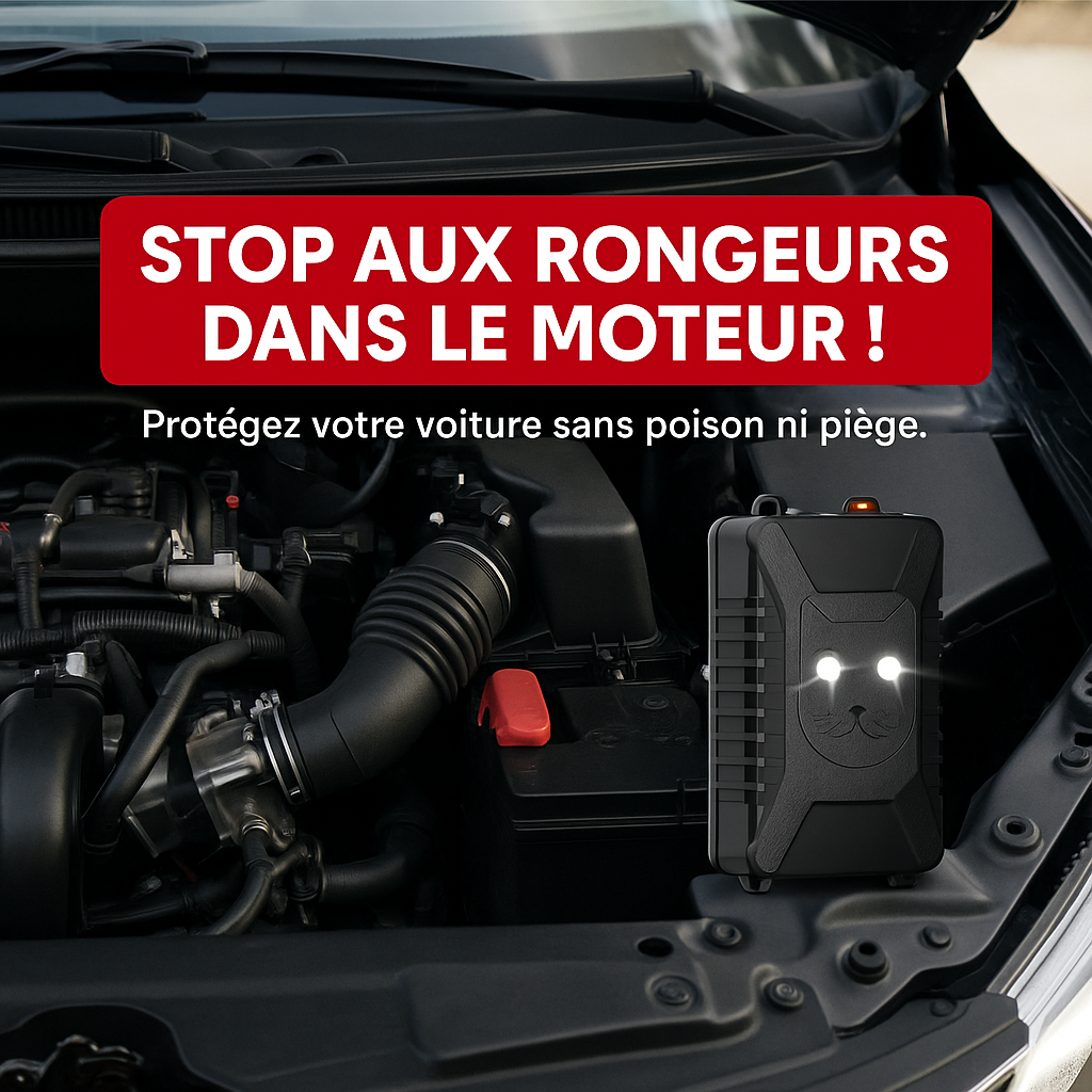 ✅ BOITIER ULTRASON REPULSIF RONGEURS