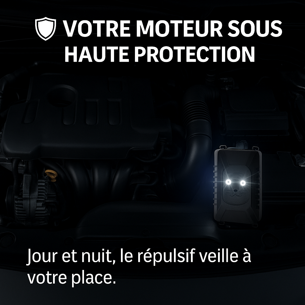 ✅ BOITIER ULTRASON REPULSIF RONGEURS