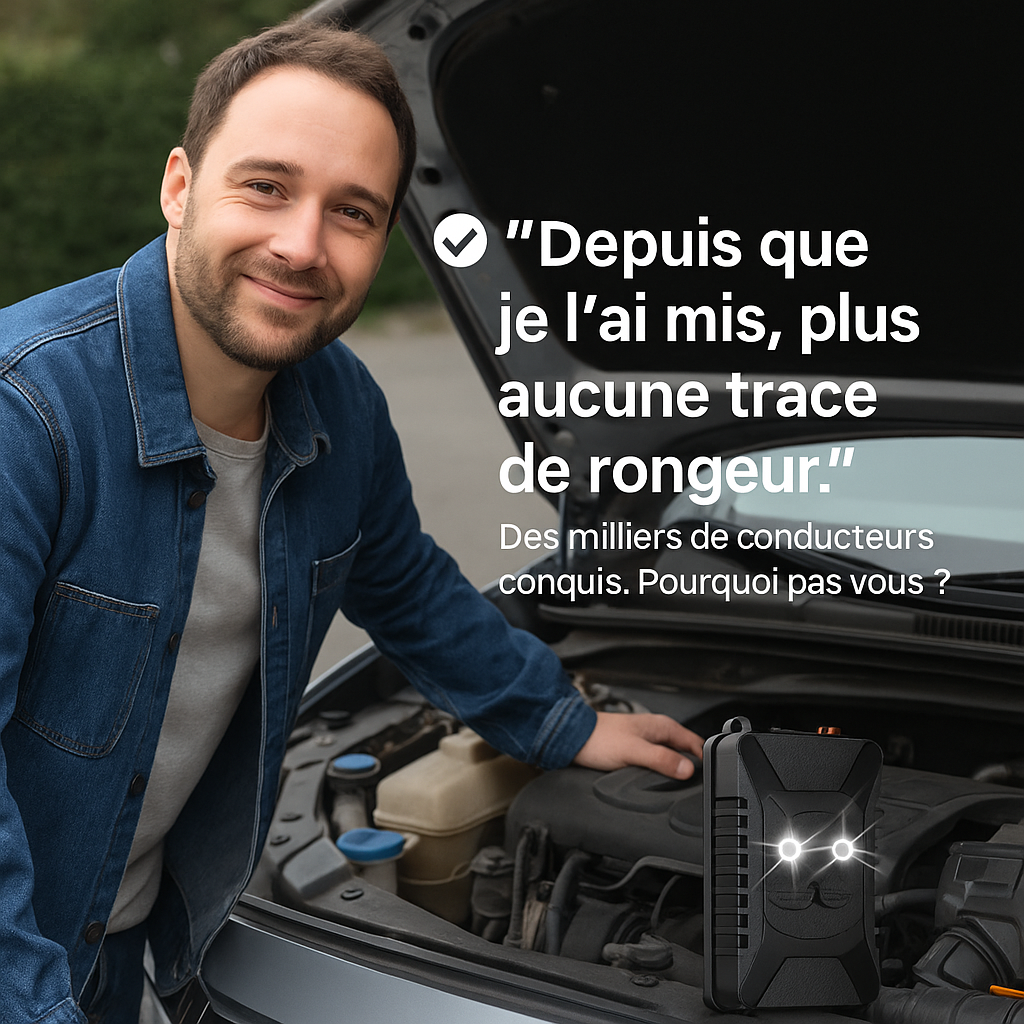 ✅ BOITIER ULTRASON REPULSIF RONGEURS
