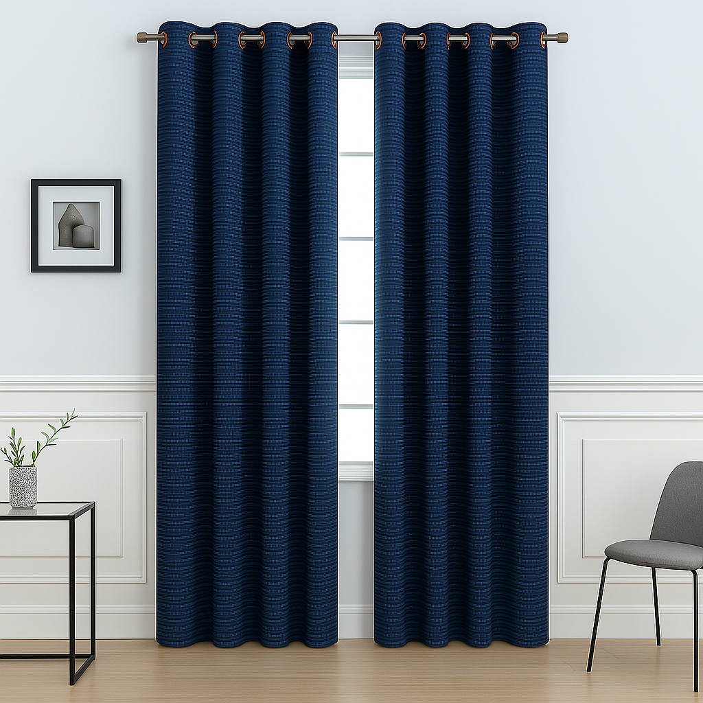 ✅ RIDEAU NEW BLEU L140 x H260 cm