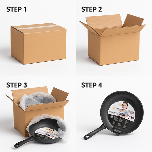 ✅ Duo de Poêles "Maîtrise & Saveurs"