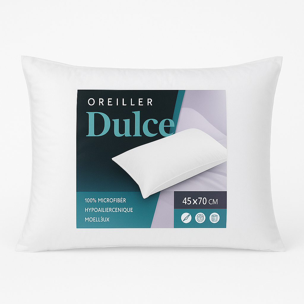 Oreiller Confort 50 cm x 70 cm