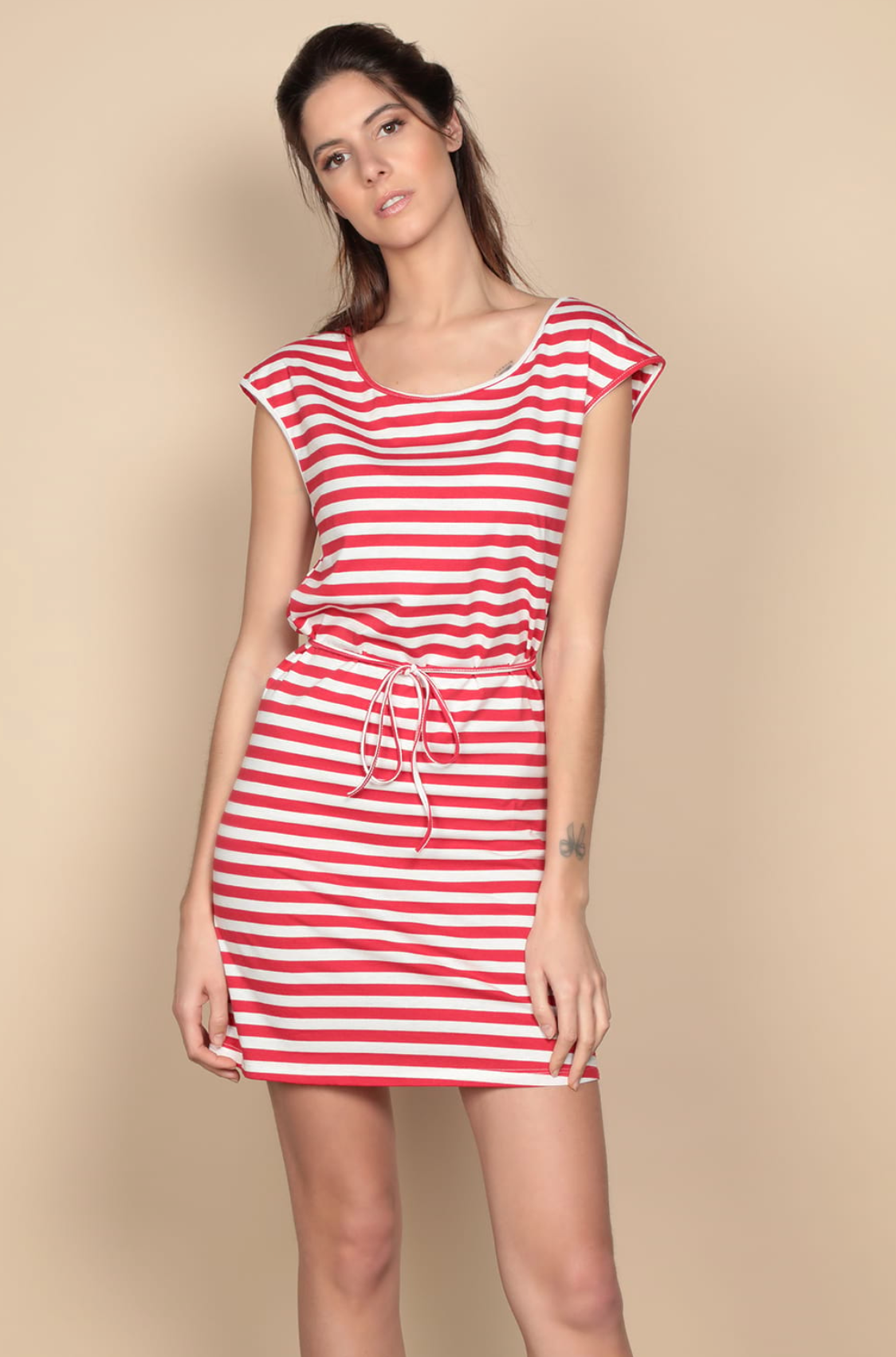 Robe marinière pour femme