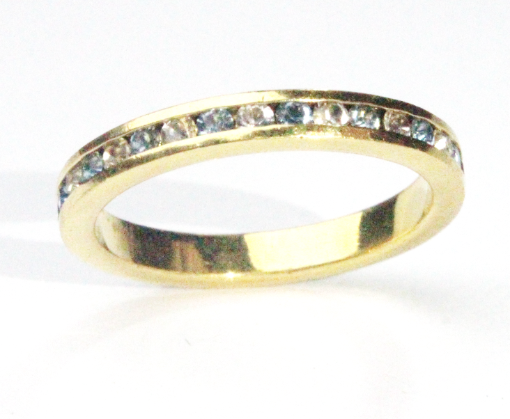 ✅ BAGUE LEA PLAQUE OR