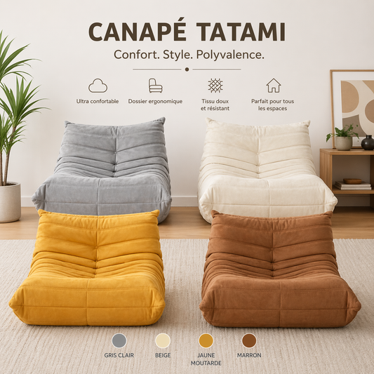 ✅ Canapé Fauteuil Cocoon Relax (90*101*75 cm)