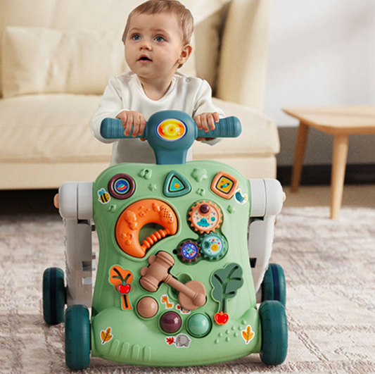 ✅ Trotteur Éveil Bébé 3 en 1 : Jeux, Mobilité et Apprentissage