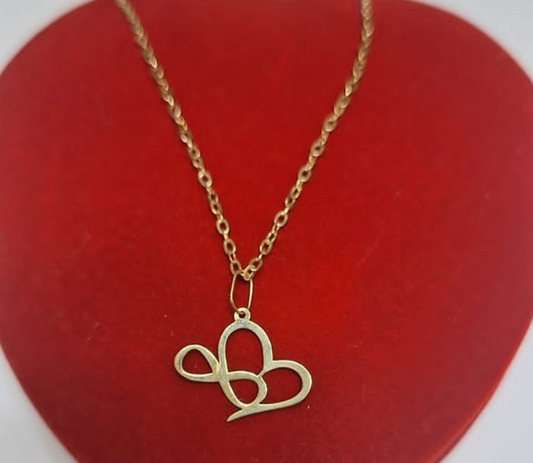 COLLIER EN OR 18 CARRATS "AMOUR INFINY"