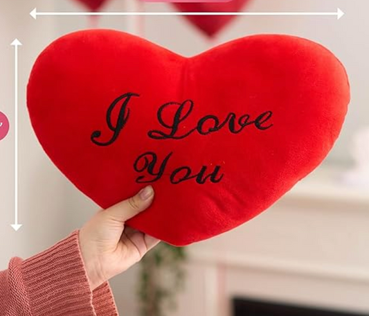 ✅ COUSSIN I LOVE YOU EN FORME COEUR