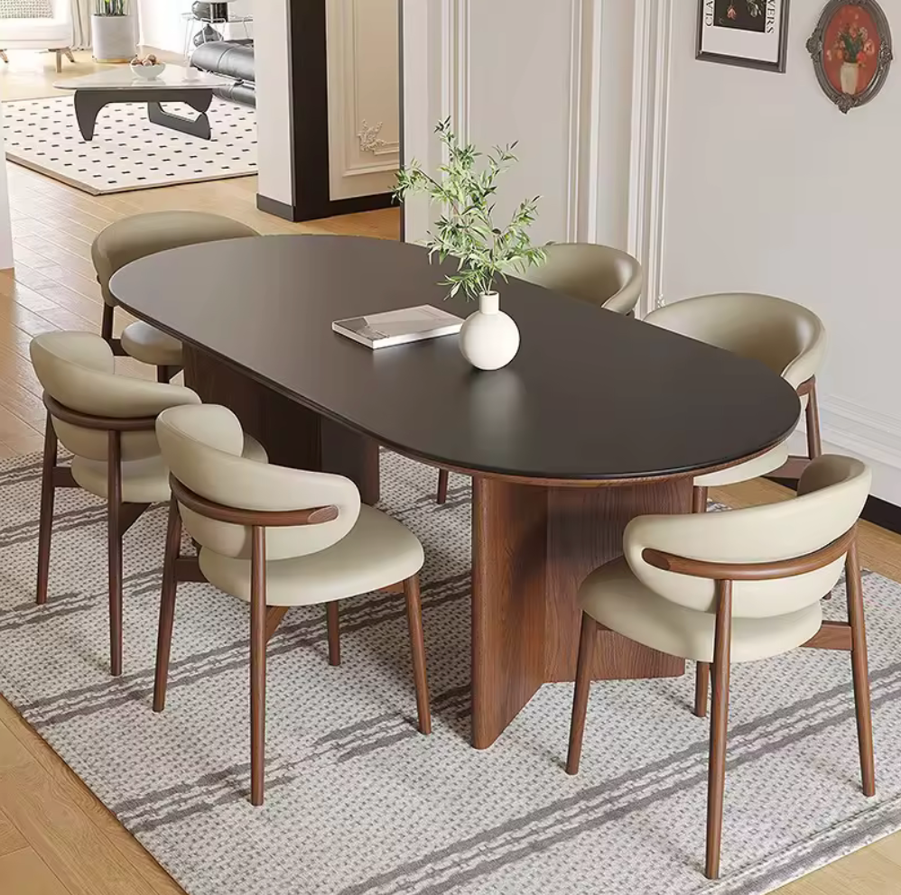 ✅ ENSEMBLE TABLE À MANGER AVEC 6 CHAISES EN BOIS MASSIF