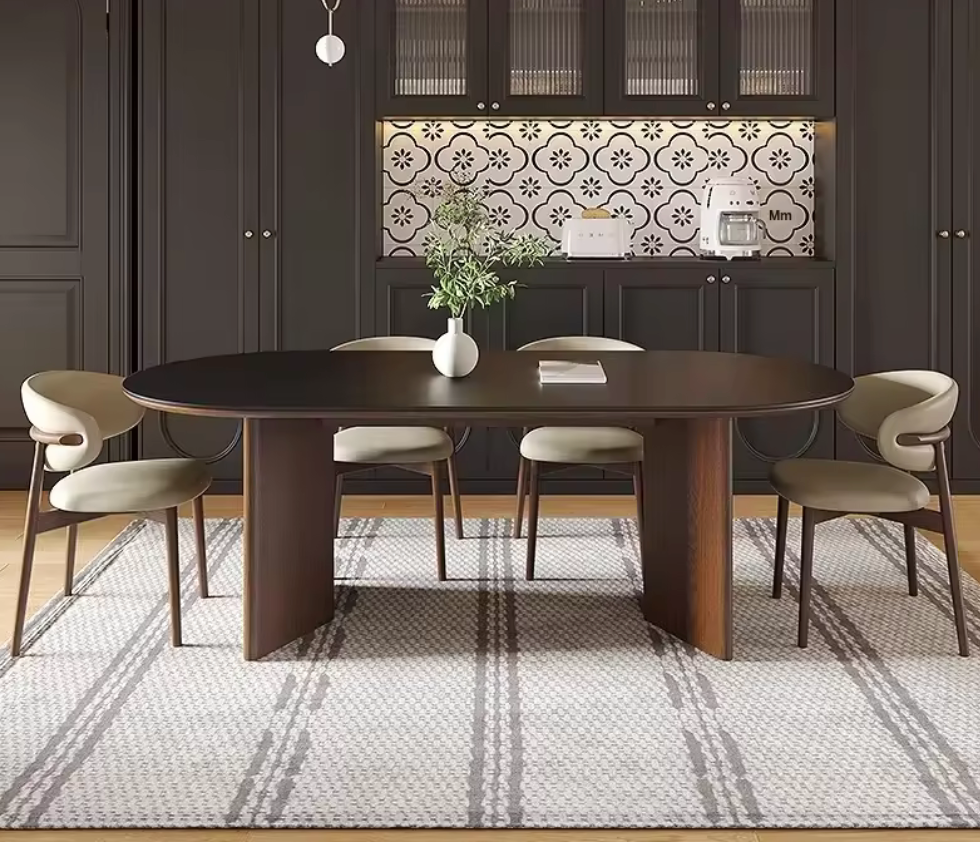 ✅ ENSEMBLE TABLE À MANGER AVEC 6 CHAISES EN BOIS MASSIF