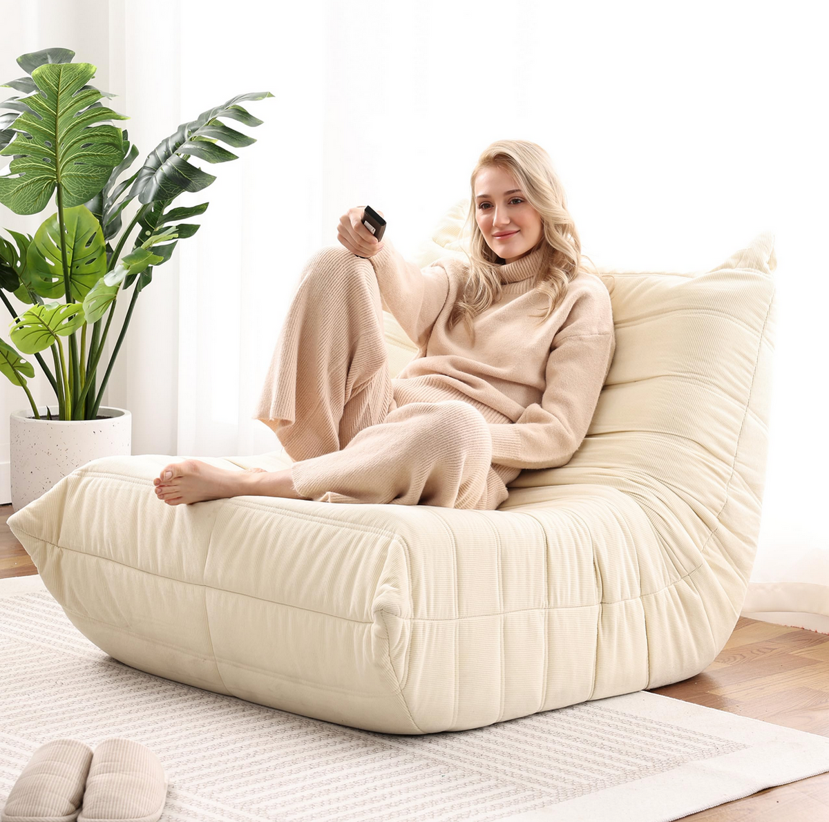 ✅ Canapé Fauteuil Cocoon Relax (90*101*75 cm)