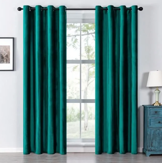 ✅ Rideau Occultant Vert Emeraude L140 x H260 cm