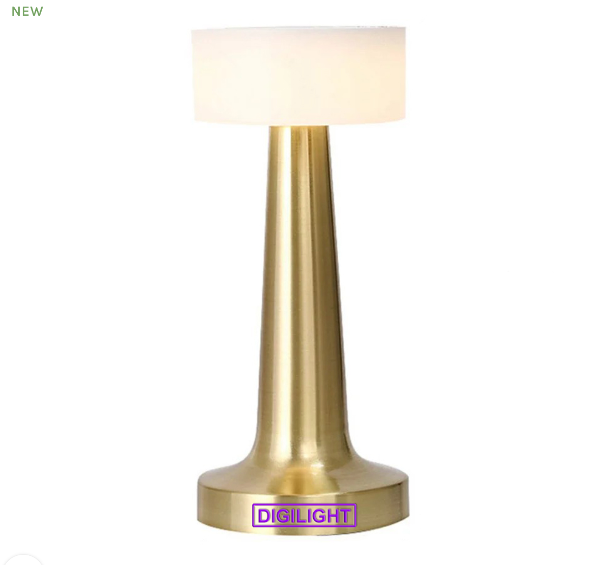Lampe de Table Sans Fil, Lampe LED tactile rechargeable